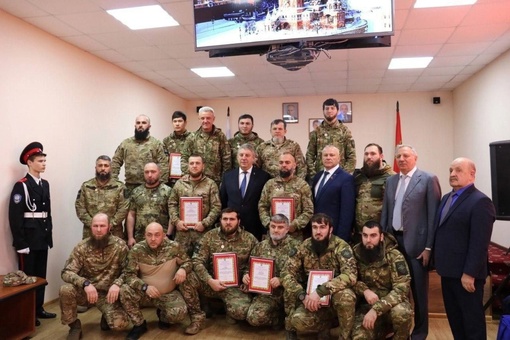 Губернатор Брянской области наградил бойцов АХМАТ за задержание террористов.  Ранее Ахматовцы уже получили..