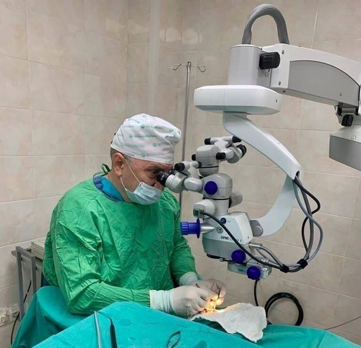 👁Видновские врачи спасли пациента от потери зрения  Хирурги-офтальмологи нашей больницы провели..