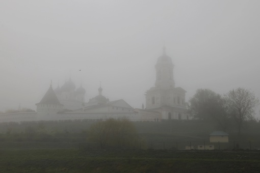 Апрельский, утренний туман в Серпухове.  📷 Сергей..