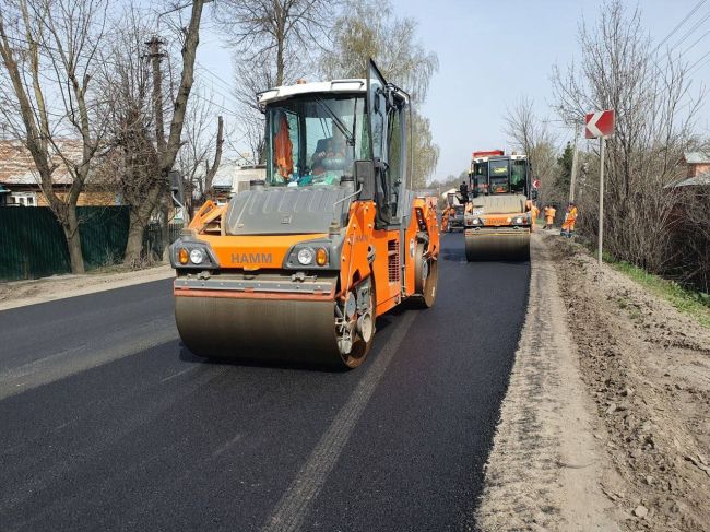В Богородском округе идет ремонт Кудиновского шоссе. Работы ведут сразу на двух участках:  📍 от улицы..