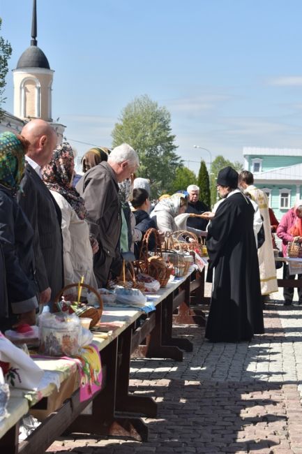 🕊 Православные готовятся встретить праздник Светлой Пасхи. Сегодня, в Великую субботу, в храмах округа..