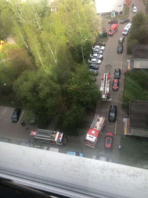 15 мкрн, приехали пожарные, с улицы пахло гарью, что случилось..