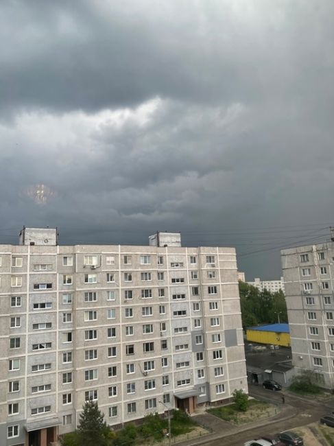 Погода бушует..