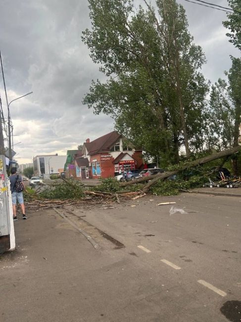 Непогода шалит в Красногорске. Будьте..