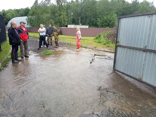 💦В Андреевке наконец обратили внимание на проблему подтопления территории Зеленограда.  Уже несколько лет..