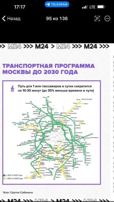 Справка от министра. В планах электричка на 2035 год. Но и это..