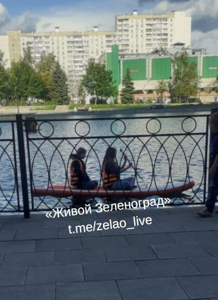 🛶На Михайловском пруду, который находится в 15-м микрорайоне, идёт обкатка лодочной станции. Однако,..