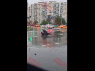 Москва, 
улица Люблинская  Сбили..