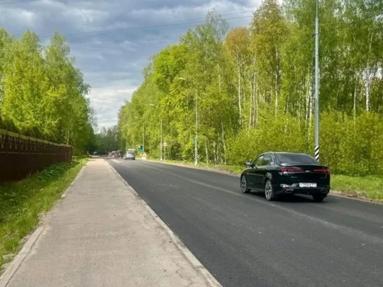 Главную дорогу отремонтировали в селе Кудиново.  Центральную улицу обновили в селе Кудиново Богородского..