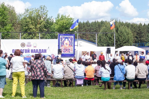 В Подольске прошел бурятский праздник "Обоогой наадан-2024", посвященный столетию образования Республики..