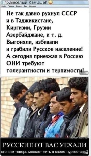 В Мытищах завелась очередная мусульманская ОПГ, состоящая из таджикских мигрантов  Они сравнивают себя с..