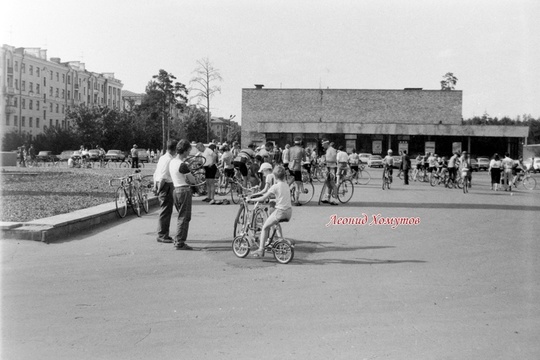 1990-е годы. Велогонка в Балашихе.  Участники есть в..