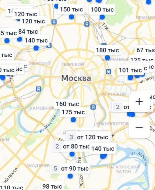📈В Москве цены на аренду однокомнатной квартиры пробили 100 000₽.  Если летом прошлого года..