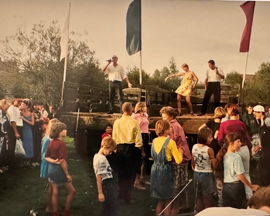 Концерт на Исаакиевском озере. 1999..