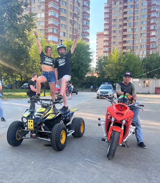 Спасибо г.Долгопрудный за невероятно теплый прием на дне молодежи 🤩🏍💨💨💨 много лет с вами , очень вас..