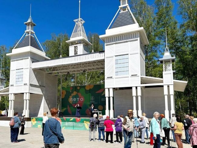 Парк в Пушкино вновь стал одним из самых посещаемых в Подмосковье  Центральный парк культуры и отдыха..