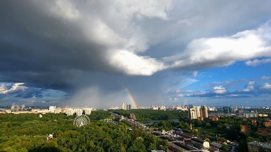 Химки после сегодняшнего дождя..