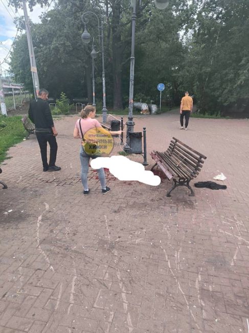 🔪На станции МЦД-3 в Химках произошла поножовщина.  Два человека в состоянии алкогольного опьянения..