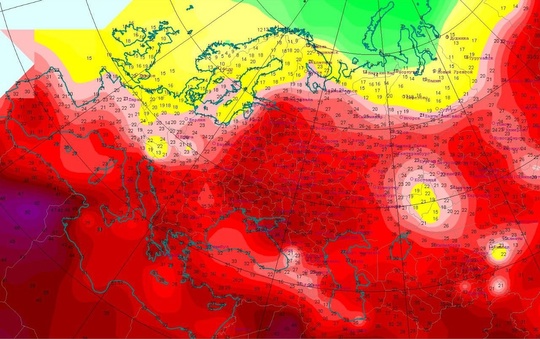 ☀☀☀ Из-за установившейся жары в России начали фиксировать температурные рекорды. До самых высоких..
