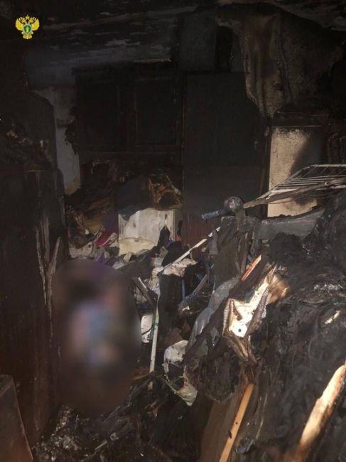 В Москве мужчина поджог дверь в квартиру где была его мать и бабушка. Женщины погибли.  После тушения пожара..