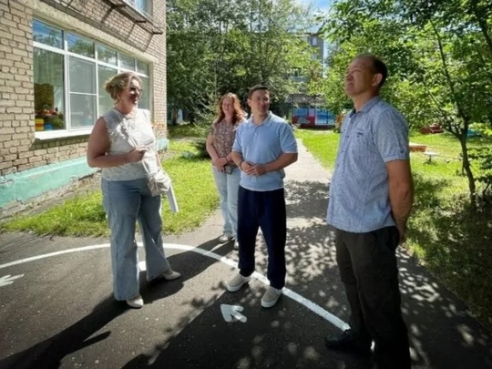 Новое ограждение установили в детском саду №31 Богородского округа.  Детский садик №37 при «Центре..