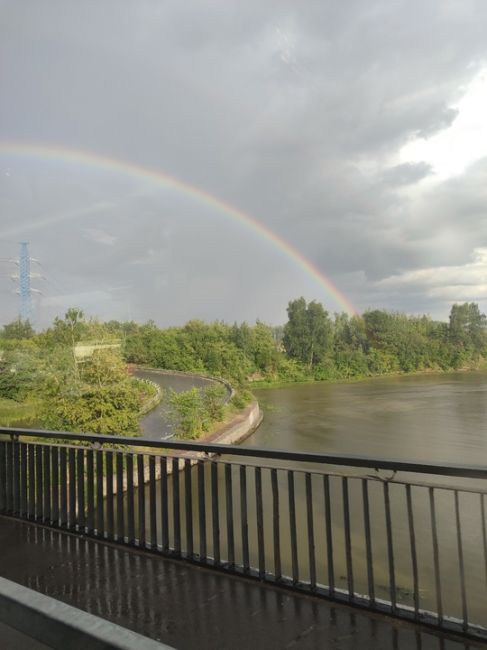 Двойная 🌈🌈 над..