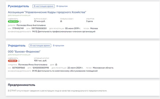 Продолжаем рассказывать про новых подрядчиков, реорганизуемой УК "Подольск".  ООО "Центральный-Дубровицы"..