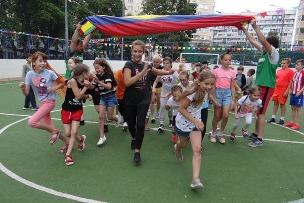 🥉Спортивная площадка у корпуса 824 стала третьей в конкурсе «Московский двор — спортивный двор» в номинации..