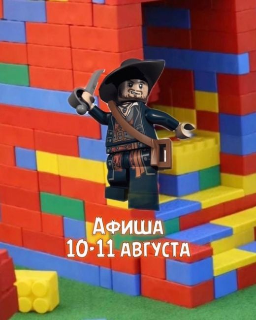 Вау! Скидка 50% на Пенную Пиратскую дискотеку и на Гигантскую Лего стройку в эти выходные на Зооферме Шихово..