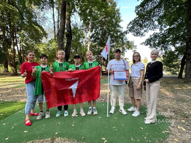 Чемпионат по гольфу в Щелковском парке🌳  На территории нашего парка состоялся турнир по школьному гольфу..