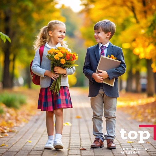 Старт занятий в Компьютерной Академии ТОП! 🚀  🍁Дорогие родители, уже в сентябре начинается обучение для..