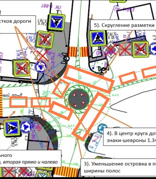 Круг на Репина. Итоговый вариант схемы❗️  Подготовлена доработанная схема изменения организации кругового..