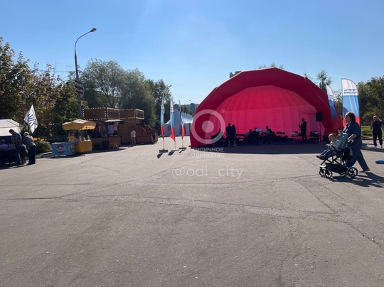 Центральная площадь Одинцово готова к празднованию Дня города..