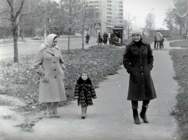 Улица Парковая (нынешняя Маршала Жукова). 80-е годы...