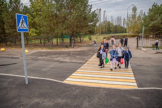 Около Барвихинской школы обустроили разворотную площадку для автомобилей 🚗  Как сообщает пресс-служба..