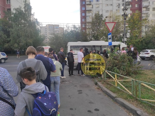 Вот такие очереди бывают утром на общественный транспорт на ул.Родионова, и это ещё зима не наступила..