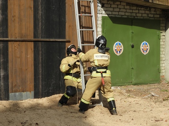 👨‍🚒 Команда спасателей территориального управления № 11 ГКУ МО «Мособлпожспас» из Коломны приняла..