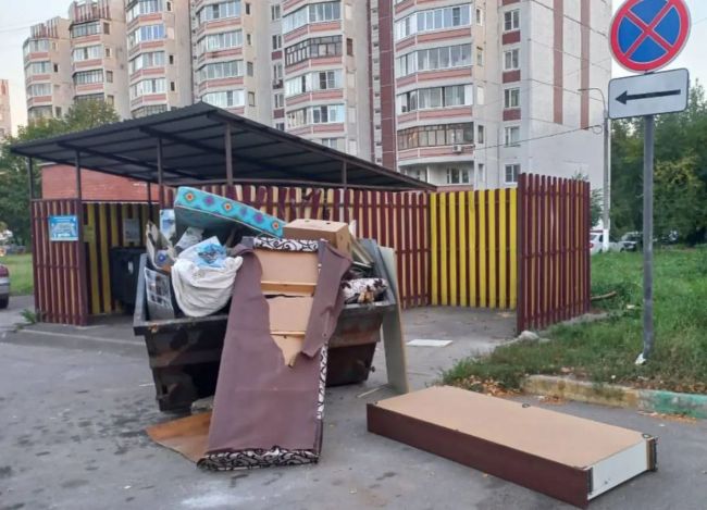 🗑️В Электростали оснастили контеи‌нерные площадки для мусора камерами видеонаблюдения  С помощью камер..