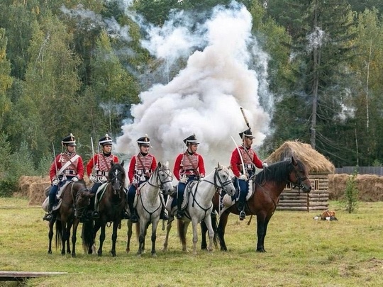 Завтра в Одинцовском округе пройдёт реконструкция Бородинской битвы 🐎  В это воскресенье, 15 сентября, в..