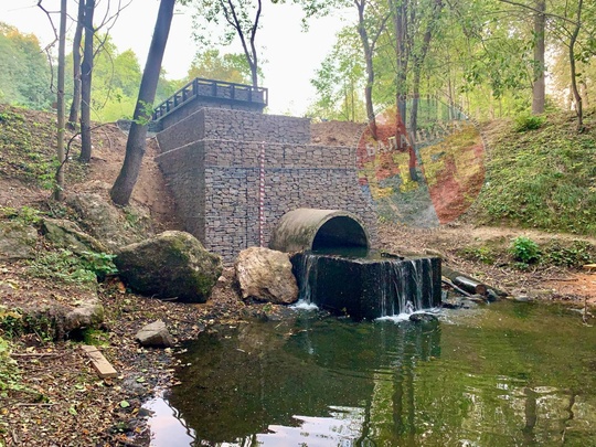 Благоустройство парка Горенки. Вишняковский пруд...