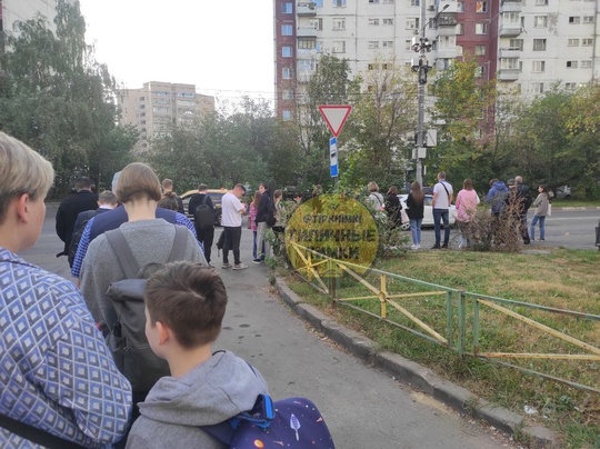 Вот такие очереди бывают утром на общественный транспорт на ул.Родионова, и это ещё зима не наступила..