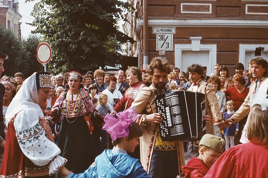 День города Серпухов, 1989 год. 
Фотограф Владимир Анатольевич..