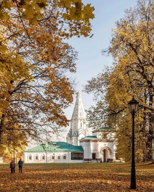 Самые красивые усадьбы и парки Москвы и Подмосковья для ваших осенних поездок и любования осенью: 
1⃣..