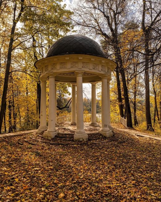 На моих фото осенняя усадьба Суханово, родовое имение князей..