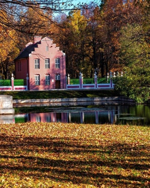 Осень в усадьбе Кусково.  Фото:..