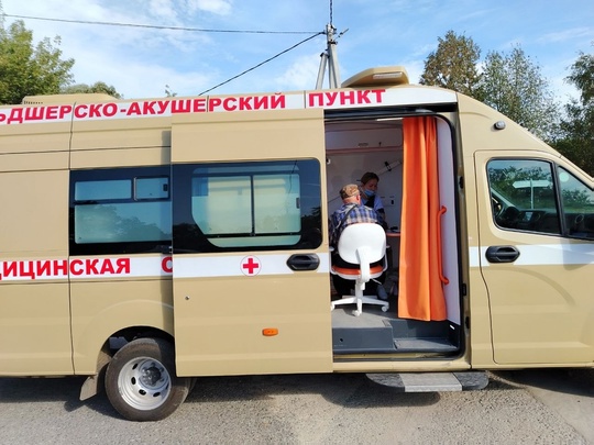 🚑 Мобильные комплексы Коломенской больницы продолжают работать в отдаленных селах и деревнях округа, где..