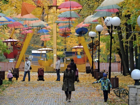 Доброго осеннего утра и пасмурных Химок всем в ленту 🍂  Фото - ShiroKopeyka..