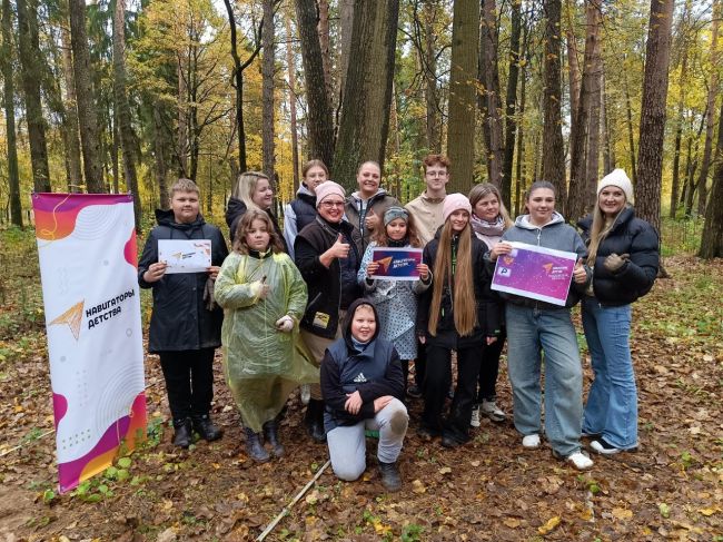 🌳 В дендропарке Волхонки высадили новые деревья.
Команда  «Навигаторы детства» Центра образования для..