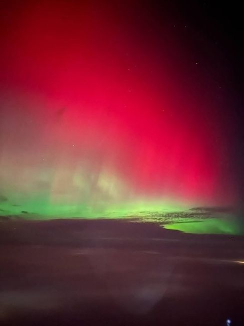 🌌 Северное сияние сегодня наблюдают в Подмосковье и других регионах 
В Балашихе кто-то..