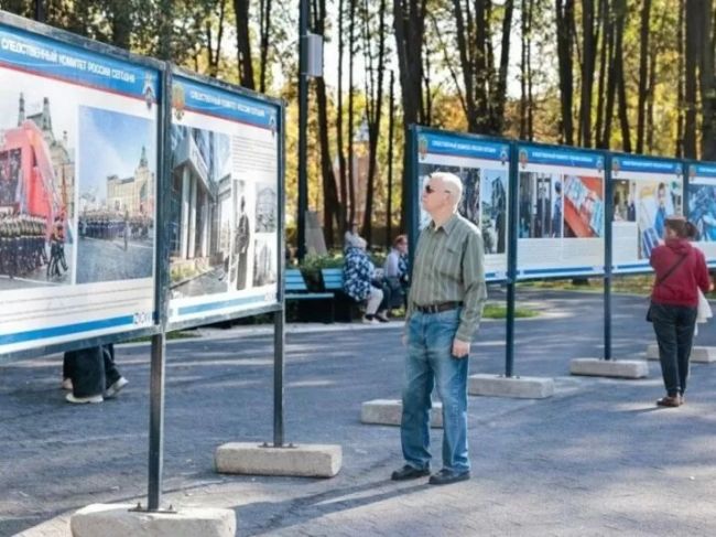 Увидеть рабочие будни Следственного комитета можно на фотовыставке в мытищинском парке Мира  Следственный..